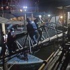 Los cuerpos arribaron al Comando de Guardacostas la noche del martes. Luego fueron llevados al Laboratorio de Criminalística.