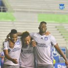 Toda la alegría de Emelec en Manta.