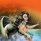 Referencial de la sirena manaba.