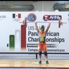 Jessica Palacios, hermana de Neisi Dajomes, en su competencia en México.
