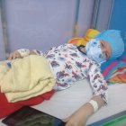 Ha recibido sus quimioterapias y el menor no se da por vencido.