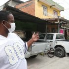 Pedro Luis Muñoz se armó de valor y enfrentó a dos pillos.