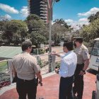 El recorrido se efectuó en ambos malecones del Puerto Principal (2.000 y del Salado).