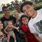 Los Cevallos en familia; José Francisco y Gabriel son rivales hoy, pero se llevan de maravilla,