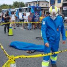 La víctima tendría aproximadamente 45 años.