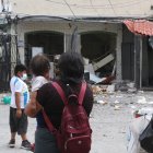 La explosión causó daños materiales en la vivienda de tres pisos. No hubo personas heridas.