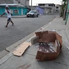La víctima fue baleada en este sitio del bloque 10 de Bastión Popular.