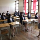 La Unidad Educativa Manuela Cañizares recibió este miércoles a sus alumnos para clases presenciales voluntarias.