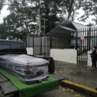 Los restos del taxista empalmense fueron llevados a la morgue de Quevedo para la práctica de la autopsia.