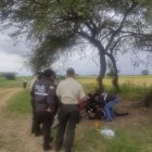 Así quedó Johnny Salazar tras ser asesinado, al parecer, cuando iba a su trabajo.