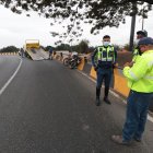 Por este lugar circulaba el joven motorizado, la mañana del domingo 5 de septiembre.