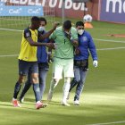 El arquero Hernán Galíndez fue desconvocado de la selección de Ecuador por lesión.