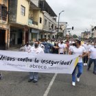 El pasado 28 de agosto se realizó una marcha por la paz en las principales calles de Babahoyo.