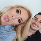 La pareja tendría poco tiempo de relación, pero el amor entre ellos está en el aire.