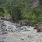 Las tarabitas son el principal medio para trasladarse  y poder abastecerse de víveres.