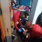 El supuesto agresor fue estabilizado en el sitio y ahora se encuentra en el hospital Eugenio Espejo de Quito.