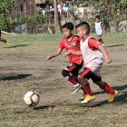 Los ‘pelados’ de la filial de Liga de Quito se preparan para participar en el torneo.