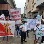 Cerraron la calle Ayacucho, en el centro de Guayaquil