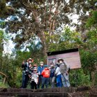 En este bosque se puede disfrutar de caminatas en familia.