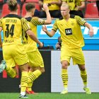 Erling Haaland marcó un doblete.