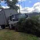 El camón arrasó con los demás automotores, según las indagaciones.