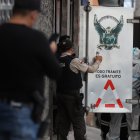 El fallecido fue levantado del restaurante.