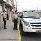 Una patrulla suele rondar la zona constantemente luego del crimen.