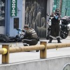 La mujer murió al instante.