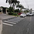 Diligencia. Pasadas las 08:00 en el sitio de la intervención ya no existía presencia de agentes de la Fiscalía o la Policía.