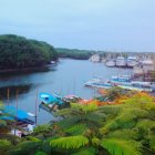 Vista panorámica de la parroquia El Morro, perteneciente al cantón Guayaquil.