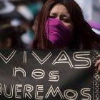 Constantes marchas por los derechos y la vida de las mujeres se efectúan en México.