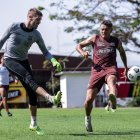 Javier Burrai y Carlos Garcés listos para enfrentar a Mushuc Runa.