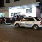 Jeferson Bruno Toaza Moncerrate fue llevado al hospital de Babahoyo, donde lo operaron.