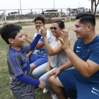 Thiago Cortez tiene 8 años y es jugador del Emelec de Milagro.