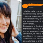 Al principio, la razón le causó enojó, luego optó por reír.
