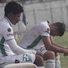 Los jugadores de Liga de Portoviejo no pudieron salvar la categoría en la Serie B.