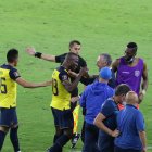 Enner Valencia fue el atacante más destacado de la selección de Ecuador y marcó un doblete ante los bolivianos.