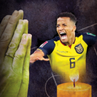 Byron Castillo sufriría de una contusión en su rodilla, la cual le derivó en una hoffitis, una inflamación en la grasa hoffa.