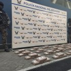 Se decomisa cientos gramos de cocaína que iban directo a Europa.