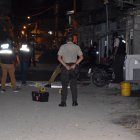 La Policía realizó una profunda inspección en el sector donde ocurrió el atentado, que carece del servicio de energ{ía eléctrica.