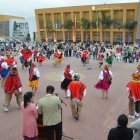 Con bailes, los grupos artísticos demostraron parte de la identidad de los pueblos.