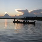 La Laguna Grande es la más visitada por los viajeros. 
Allí es posible nadar.