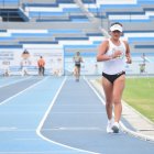 La marchista Glenda Morejón fue la mejor en la prueba de los 20.000 metros, del Sudamericano Sub 23 de atletismo.