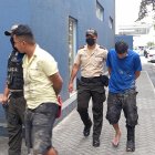 Los detenidos fueron llevados al cuartel Modelo. Fueron capturados por el delito de porte ilegal de arma de fuego.