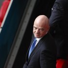 El presidente de la FIFA, Gianni Infantino, visitó Ecuador para organizar la final de la Copa Libertadores 2022