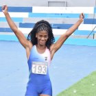 Anahí Suárez ‘voló’ en las competencias de 100 y 200 metros del Sudamericano. Su siguiente meta son los Panamericanos Junior.