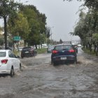 En San Carlos se registraron inundaciones.