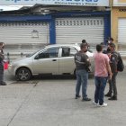 En este carro se movilizaba José Luis Micolta y sus supuestos cómplices.