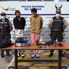 Los detenidos no supieron justificar la procedencia de los objetos que les decomisaron.