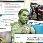 La prensa internacional también informó sobre lo acontecido a Quiñónez.